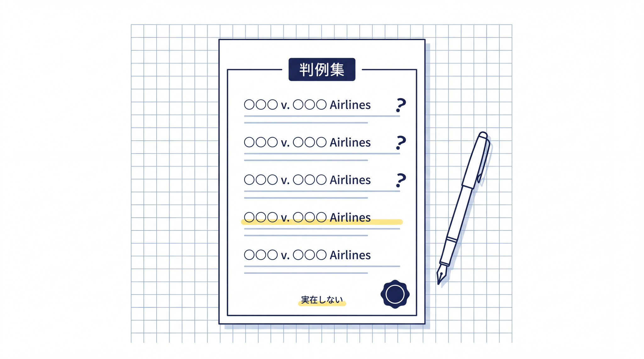 形式が完璧でも、中身はどこにも存在しないことがある