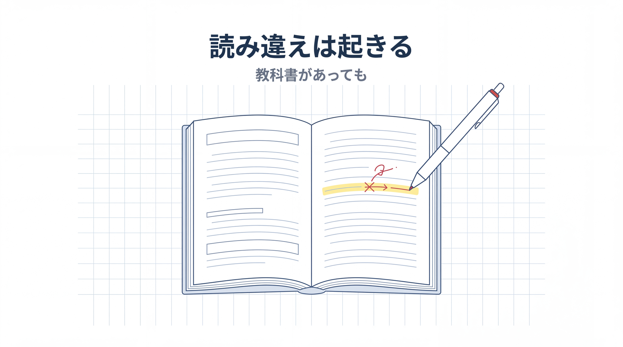 教科書を渡してもハルシネーションはゼロにならない。この章で読み違えの 2 パターンを解説する